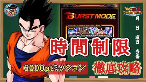 【ドッカンバトル】バーストモード『目覚めし究極の力』時間制限カテゴリー 6000pt攻略 徹底解説！ │ 2024 おすすめアプリゲーム動画配信まとめ