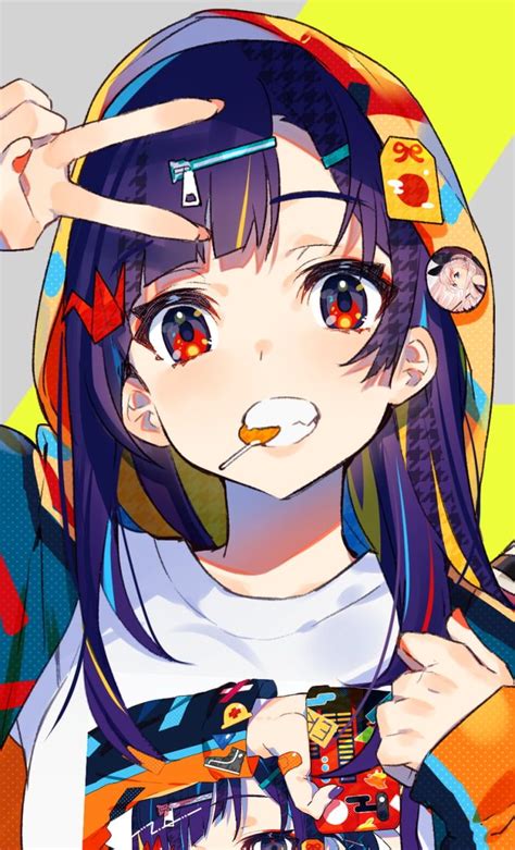 Peace Personagens De Anime Menina Anime Arte Do Kawaii