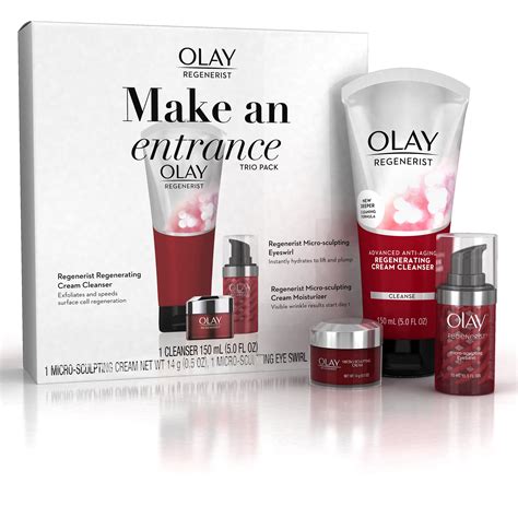 Olay Regenerist Anti Aging Skin Care Trio Pack
