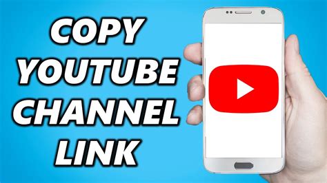 How To Copy Youtube Channel Link On Phone Android And Ios Youtube