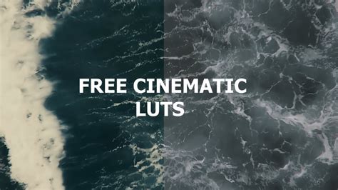 Create professional productions for film, tv and web. FREE LUT Pack | 5 Free CINEMATIC LUTs | Premiere Pro ...
