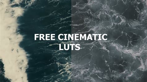 Once installed, you can apply. FREE LUT Pack | 5 Free CINEMATIC LUTs | Premiere Pro ...