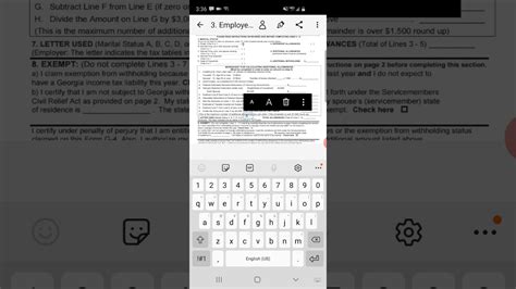 Instead, taxpayers essentially fill out a mini tax return, marking all the deductions and credits they qualify for. How to fill out and sign a G-4 form - YouTube