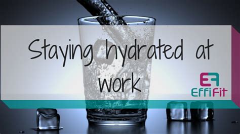 Hydration At Work Archives Effifit