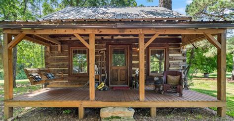 Step Back In Time In A 1800s Rustic Cabin On Four Acres