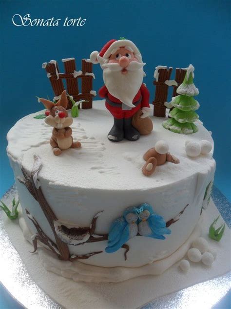 For some reason haggis, black pudding and deep fried mars bars never gained much populairtu outside of scotland. New Year's cake - by sonatatorte @ CakesDecor.com - cake ...