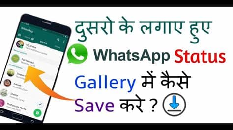 With different sections images, video and download. How to Save Whatsapp Status in Gallery (Video + Photos ...