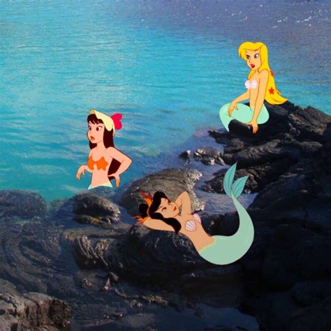 Disney S Peter Pan Mermaid Lagoon Art Print Etsy