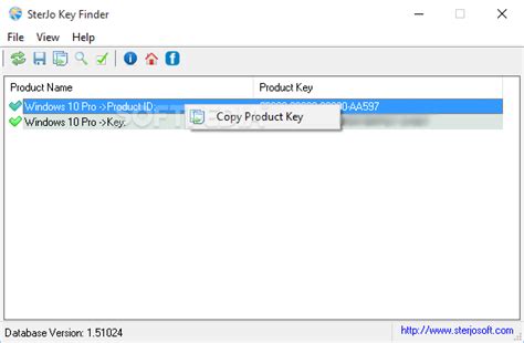 Download Sterjo Key Finder