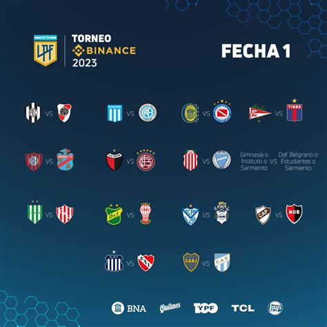 Liga Profesional Fixture 2023