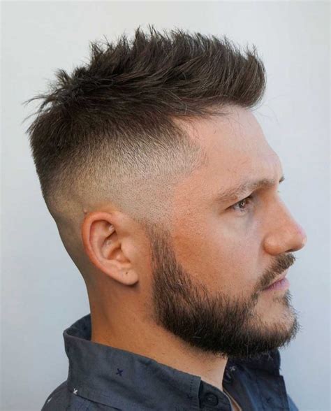 25 best faux hawk hairstyles fohawk for men in 2021 fade haircut mens haircuts fade