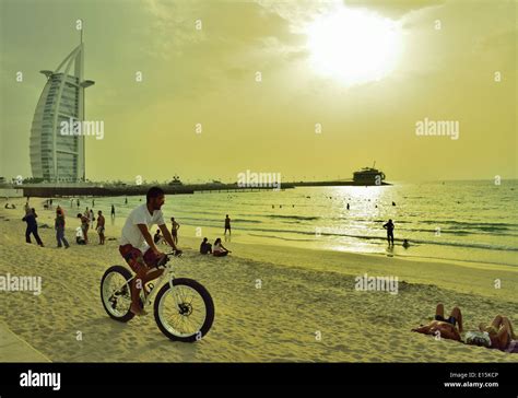 Jumeirah Beach Dubai United Arab Emirates Stock Photo Alamy