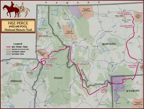 nez perce tribe seeks update to historic trail from 1877 journey
