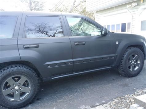 2006 Jeep Grand Cherokee --CUSTOM MATTE BLACK PAINT ...