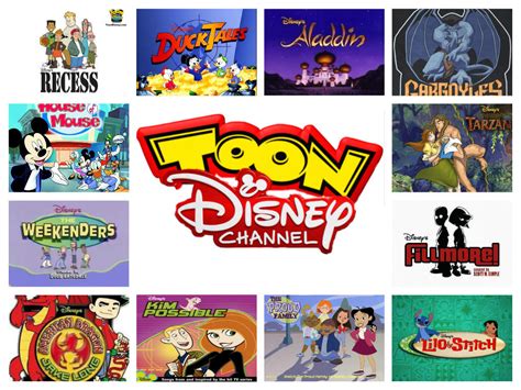 Toon Disney Channel Programs Current By Craigs1996 On Deviantart