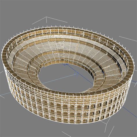 Roman Colosseum 3d Model