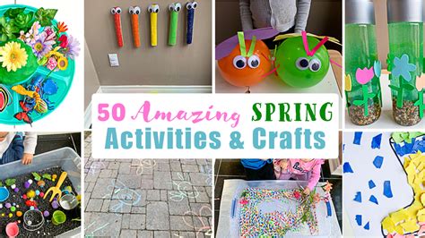 50 Spring Activities For Kids Happy Toddler Playtime