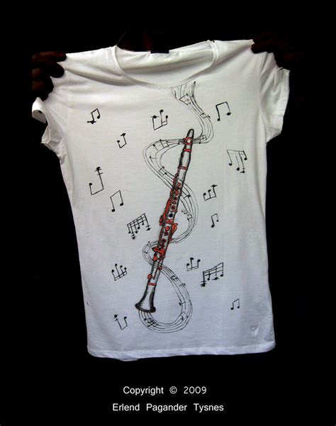 Clarinet T Shirt Design By Typaer On Deviantart