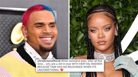 Chris Brown Sparks Rihanna Romance Rumours After Claiming Hes Still In Love Capital Xtra