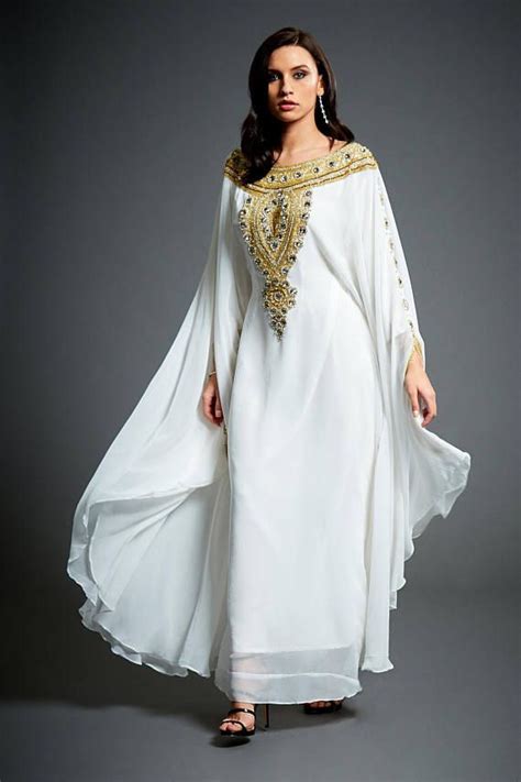 Abaya Kaftan Dress Arabic Goddess Wedding Dress Gold Etsy Kaftan