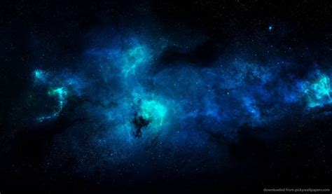 Free Download Download 1024x600 Blue Space Wallpaper 1024x600 For