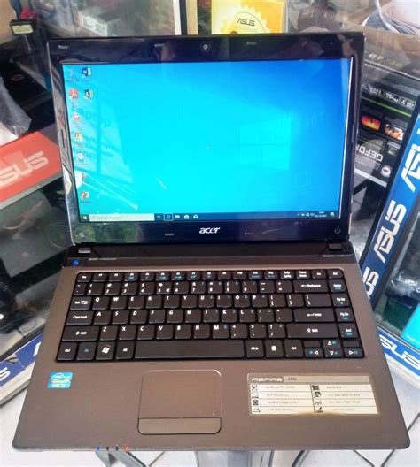Laptop Acer Aspire 4750 Intel Core I5 2410m 4gb Ram 1tb Hdd Net