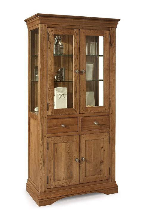 Display your collections with display cabinets & cases that neatly tuck everything away. Hampton Oak And Glass Display Cabinet - Oak Direct