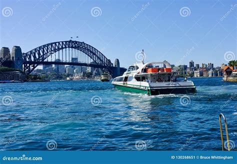 Manly Fast Ferry Sydney Harbour Australia Editorial Photo Image Of