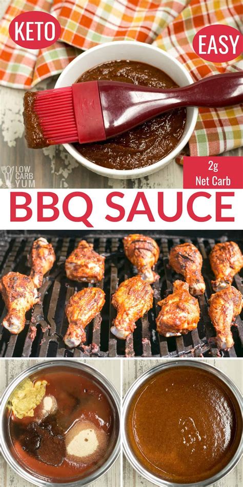 It tastes just like bbq sauce! Easy BBQ Sauce for Low Carb Keto. This homemade BBQ sauce ...