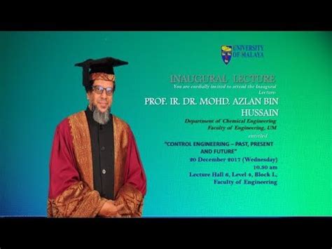 Syarahan Perdana : PROF. IR. DR. MOHD. AZLAN BIN HUSSAIN ...