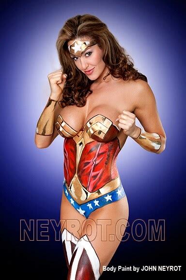 Wonder Woman Body Paint Costumes Pinterest