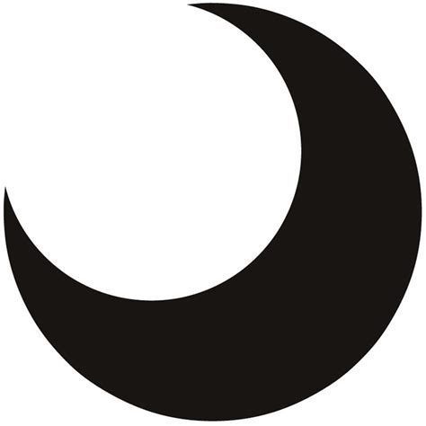 Crescent Moon Clip Art Cliparts