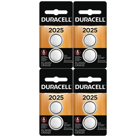 Duracell 2025 Coin Button Batteries 2 Count
