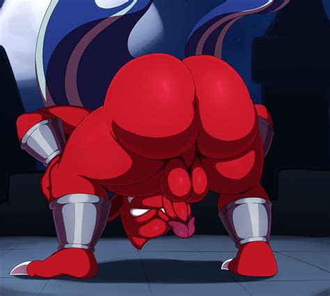 Rule 34 Anthro Anus Ass Bald Balls Bent Over Big Butt Capcom Claws