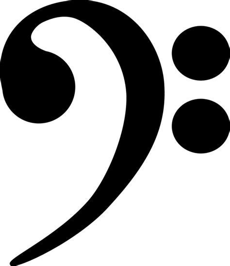 Free Vector Graphic Bass Clef Music Treble Audio Free Image On