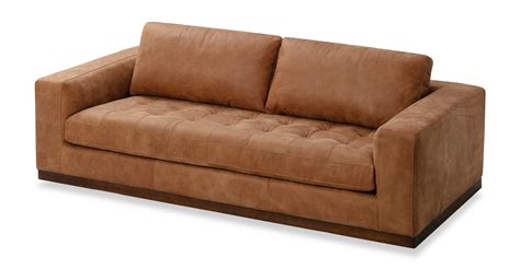 Newport 91 Leather Sofa Cognac Kardiel