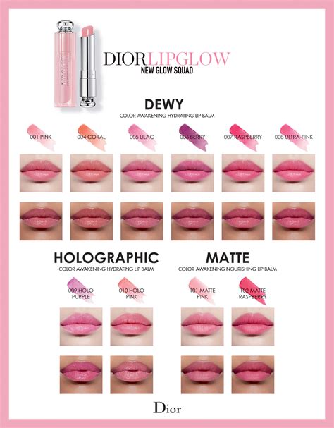 Matte and holographic, alongside the original glow. ซื้อ DIOR Dior Lip Glow | Sephora Thailand