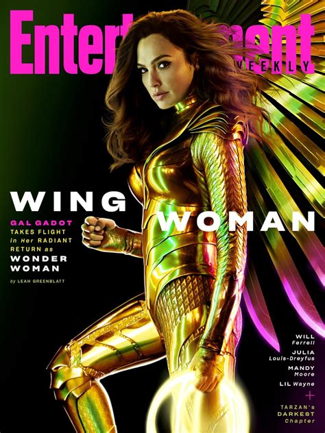Andy madden, dan bradley, patty jenkins and others. Wonder Woman - Gal Gadot on the cover of Entertainment ...