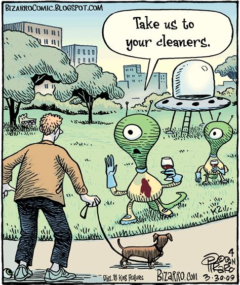 Bizarro Published March 30 2009 Funny Cartoons Cleaning Quotes