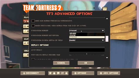 Steam Guide Tf2 Advanced Options Pyrovision Settings Youtube