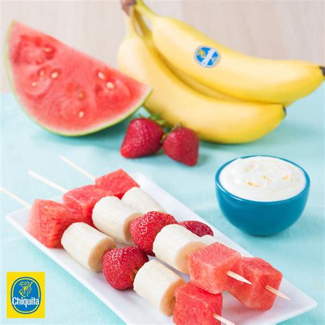 Chiquita Bananas Watermelon Skewers Are A Perfect Summertime Treat Yum