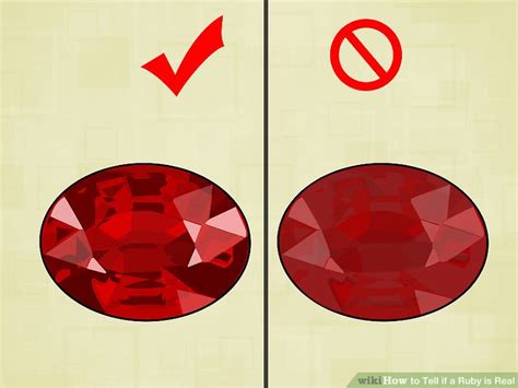 3 Ways To Tell If A Ruby Is Real Wikihow