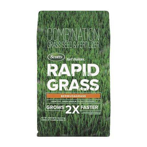 Buy Scottsscotts Turf Builder Rapid Grass Bermudagrass Combination