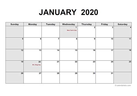monthly calendar   printable templates