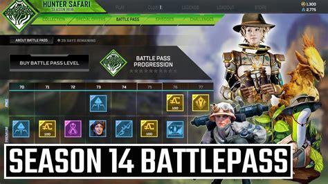 Apex Legends New Season 14 Battlepass And Changes Youtube