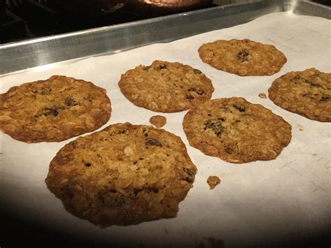 Thin And Crispy Oatmeal Raisin Cookies Recipe Allrecipes