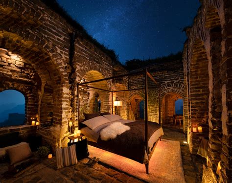 Spend The Night On The Great Wall Of China Thanks To Airbnb Condé