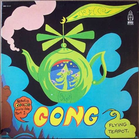 Gong Flying Teapot Radio Gnome Invisible Part 1 Vinyl Lp Album