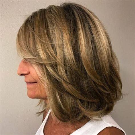 45 Best Medium Length Haircuts For Women Over 50 Sachasorcha