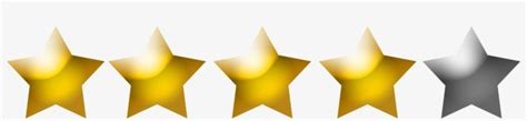 4 Stars 6 Star Rating Png Transparent Png 1200x348 Free Download